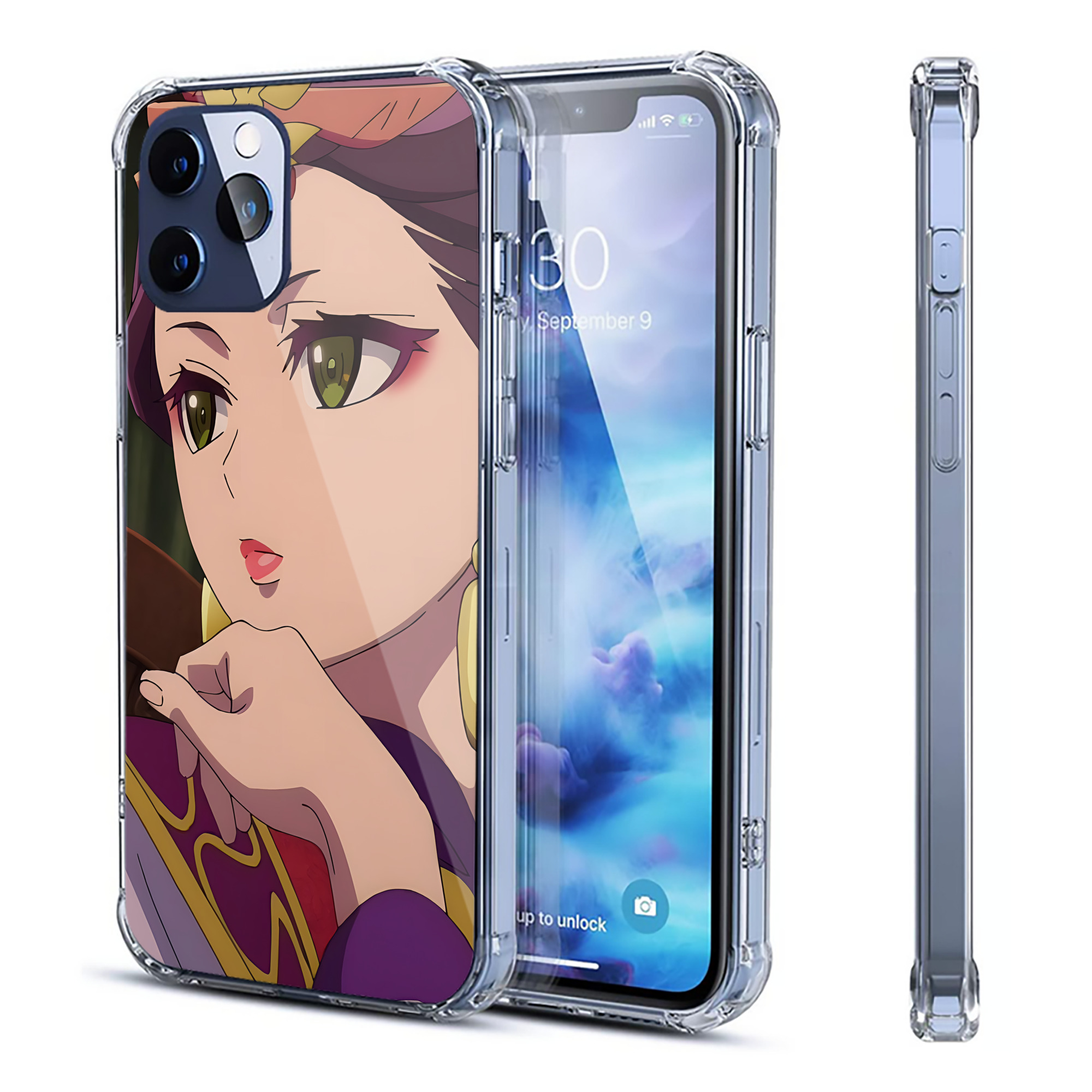 （画像用） 薬屋のひとりごと The Apothecary Diaries 【iPhone 12シリーズ対応】透明スマホケース（クリアソフトケース）